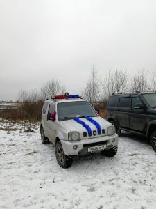 Волонтёр Джип Алерт, Москва - Владимир